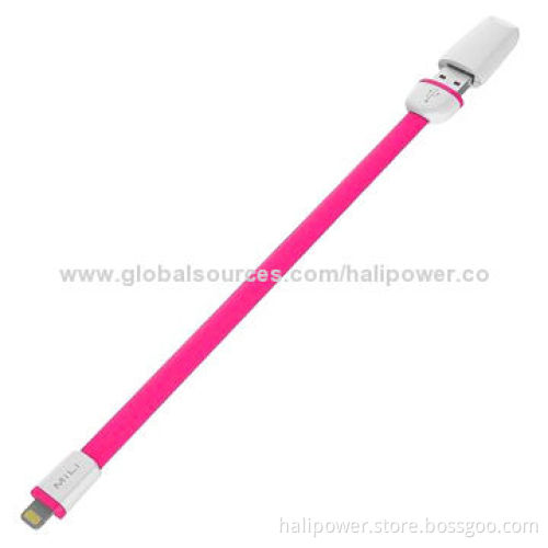 8-pin Lightning to USB Data Transfer and Charging Cable for iPhone 5/5S/6, 20cm Length